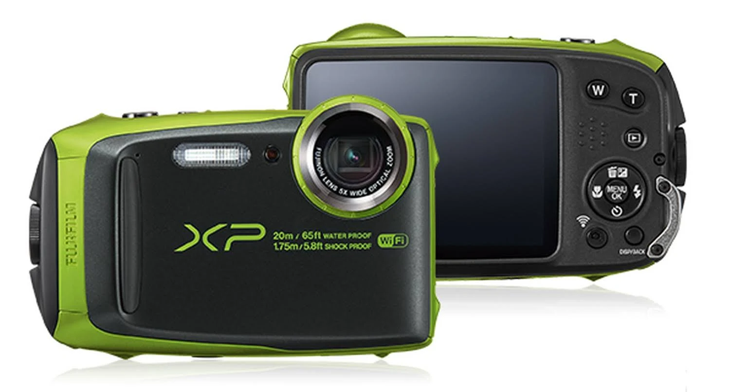 Fujifilm FinePix Xp120 Digital Camera (Lime)