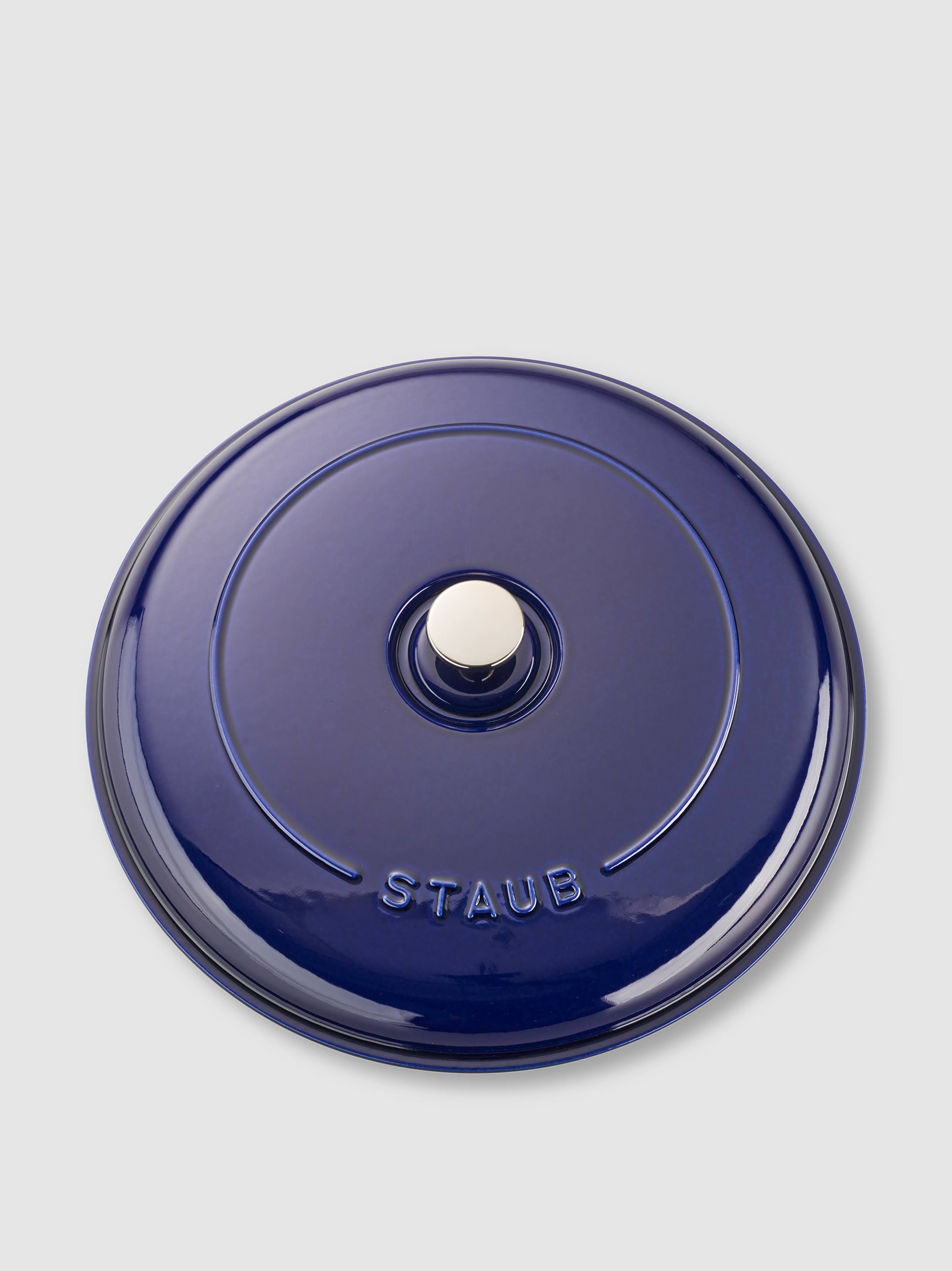 Staub - Cast Iron 3.5-qt Braiser - Dark Blue