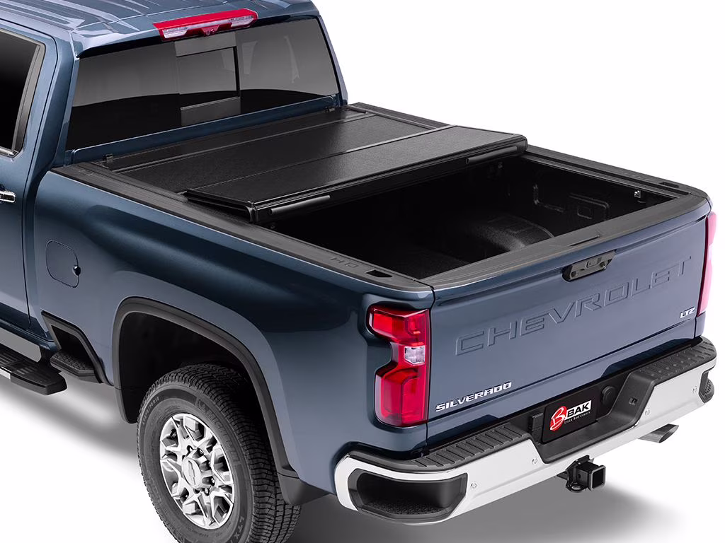 BAK by RealTruck BAKFlip G2 Hard Folding Truck Bed Tonneau Cover | 226101 | Compatible with 1988 - 2013 Chevy/GMC Silverado/Sierra & C/K, 2014 2500/3500HD 6' 6" Bed (78")