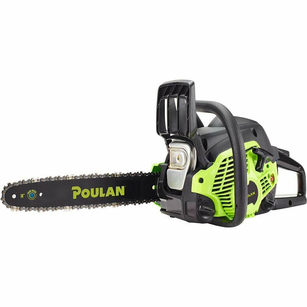Poulan 14x22 Steel Bar 33cc GAS Chain Saw 2 Cycle | Pl3314 (Certified Refurbished)