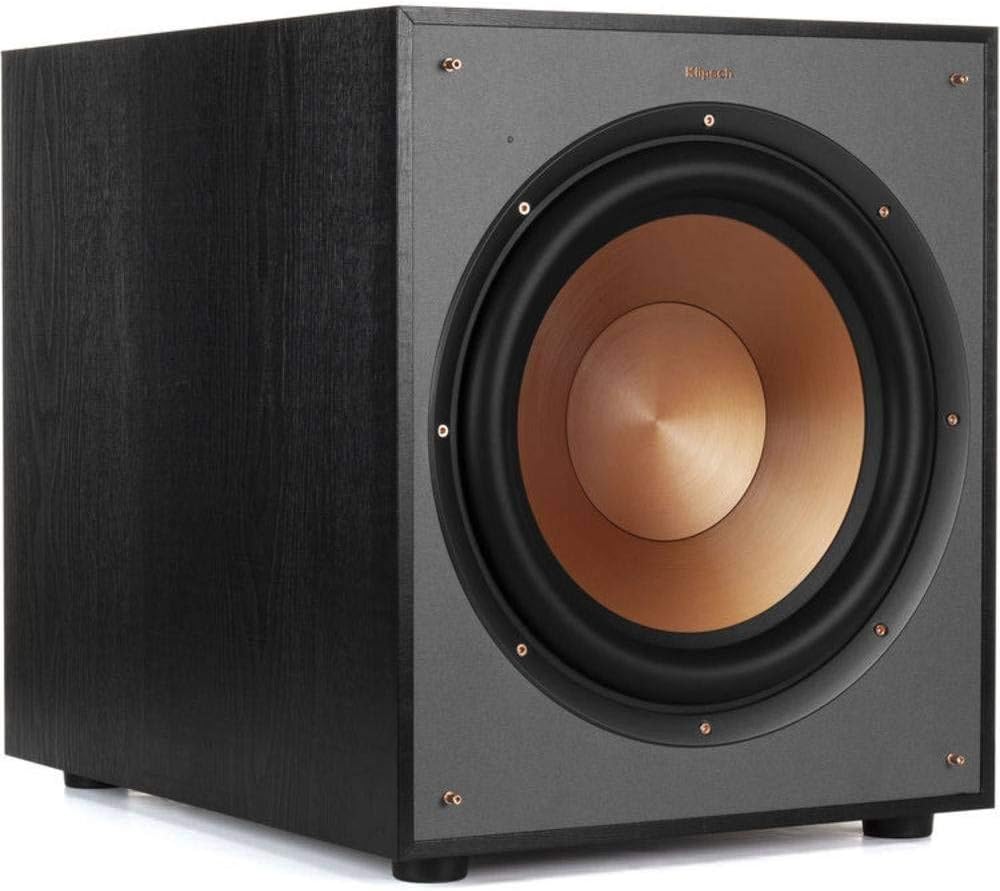 Klipsch R-100SW 10" Subwoofer, Incredibly Deep Bass and an All-digital Amplifier,14 5" x 12 5" x 16 4"