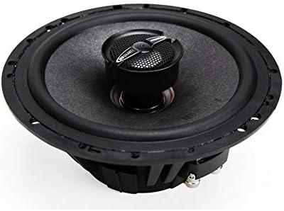 MB Quart PK1-116 Premium Car Speakers (Black, Pair) – 6.5 Inch Coaxial Speaker System, 220 Watt, 2-Way Car Audio, 4 OHMS (Grills Included)