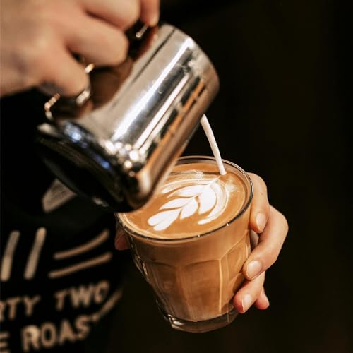 Espresso machine, 20 Bar Espresso Maker with Milk Frother Steam Wand, Compact Espresso Coffee Machine with for Cappuccino, Latte, Fast Heating (Casual)