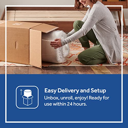 Sealy - Hybrid Bed in a Box - 12 Inch, Medium Feel, Twin Size, CopperChill Technology, CertiPur-US Certified