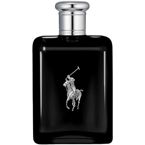 Ralph Lauren - Polo Black - Eau de Toilette - Men's Cologne - Woody & Fresh - With Patchouli, Sandalwood, and Mandarin - Medium Intensity