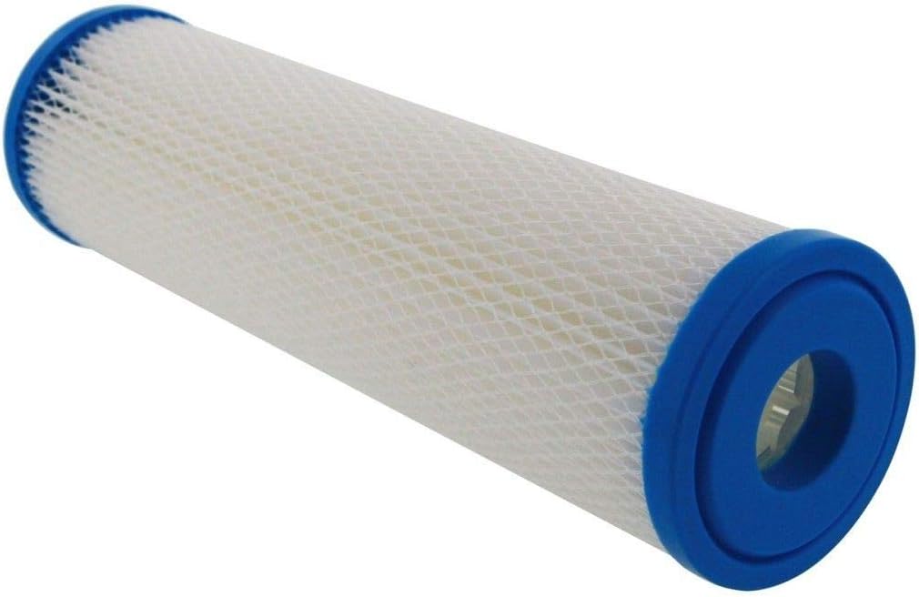 2 Pack - Compatible HydroLogic Big Boy Polyester Pleated Sediment Water Filters 4.5" x 20" Compatible 22010 20-Inch by 4.5-Inch Hydro-Logic BIGBoy Replacement