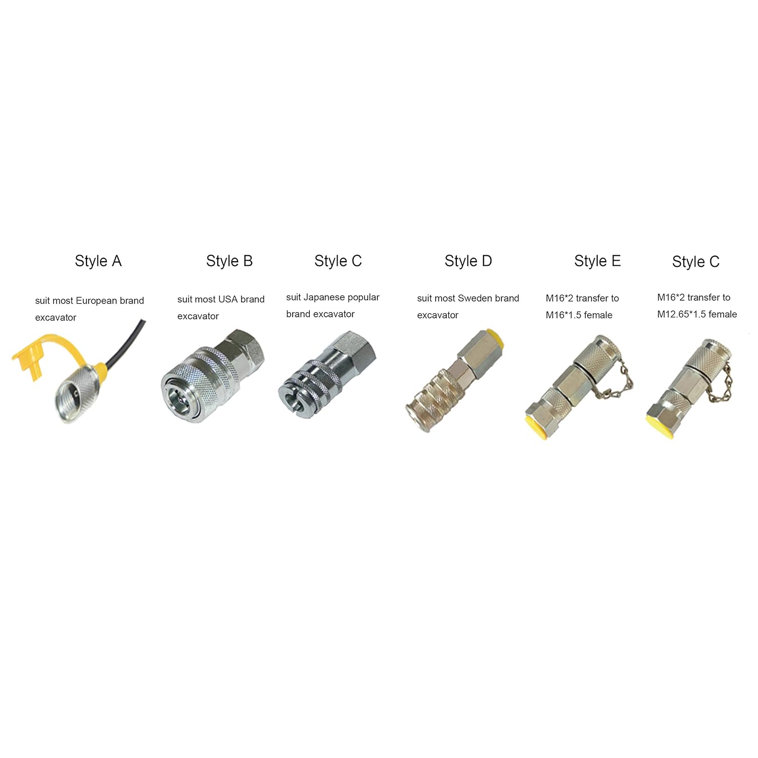 XZT 70DC Hydraulic Pressure Test Coupling Kit,Pressure gauges Set,Test Hose,BSPP ORFS JIC Hydraulic Swivel Run tees Set Repair Tools for Most Excavator Construction Machinery