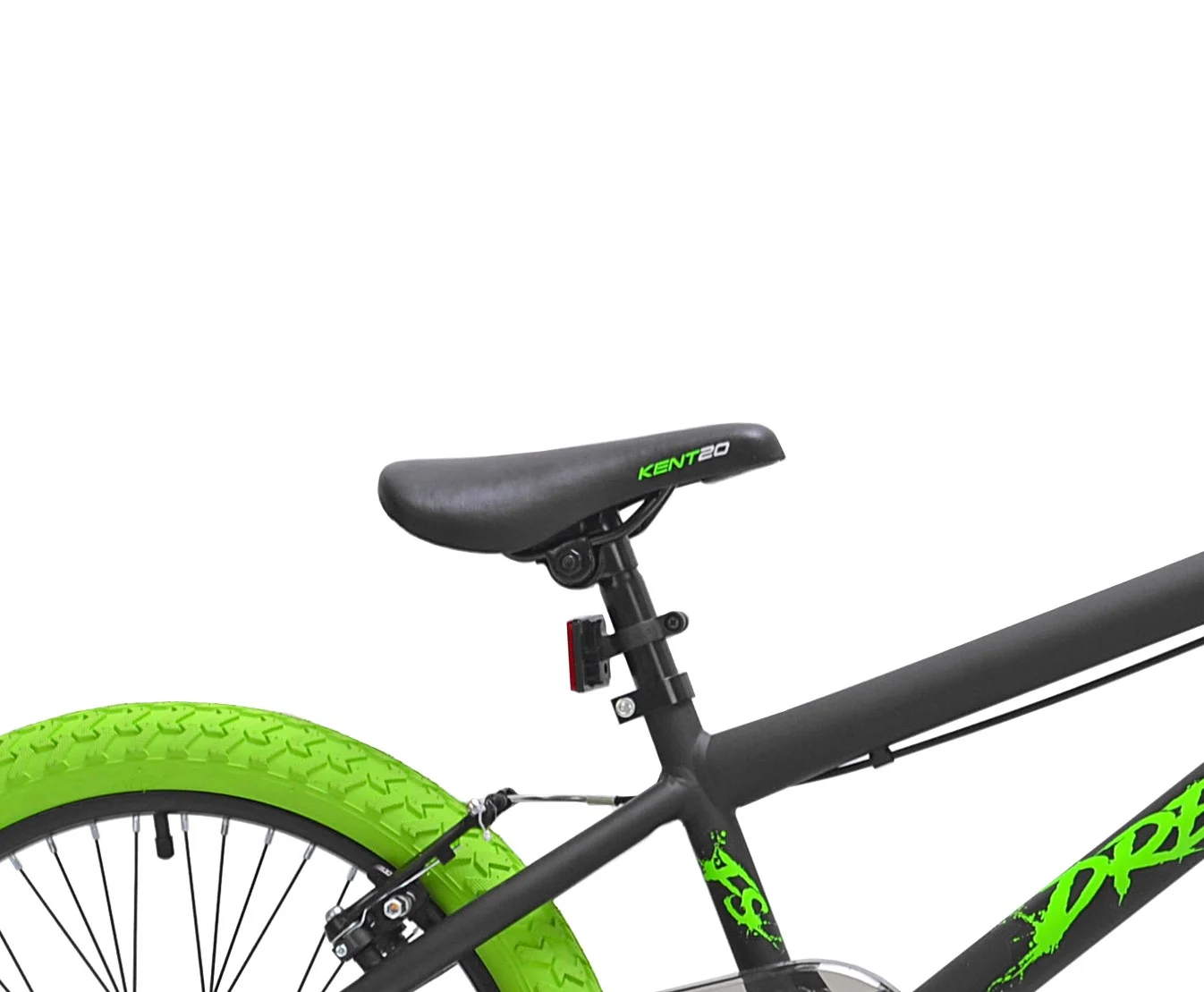 Kent 20 in. Dread BMX Boys Child Bike, Green and Black