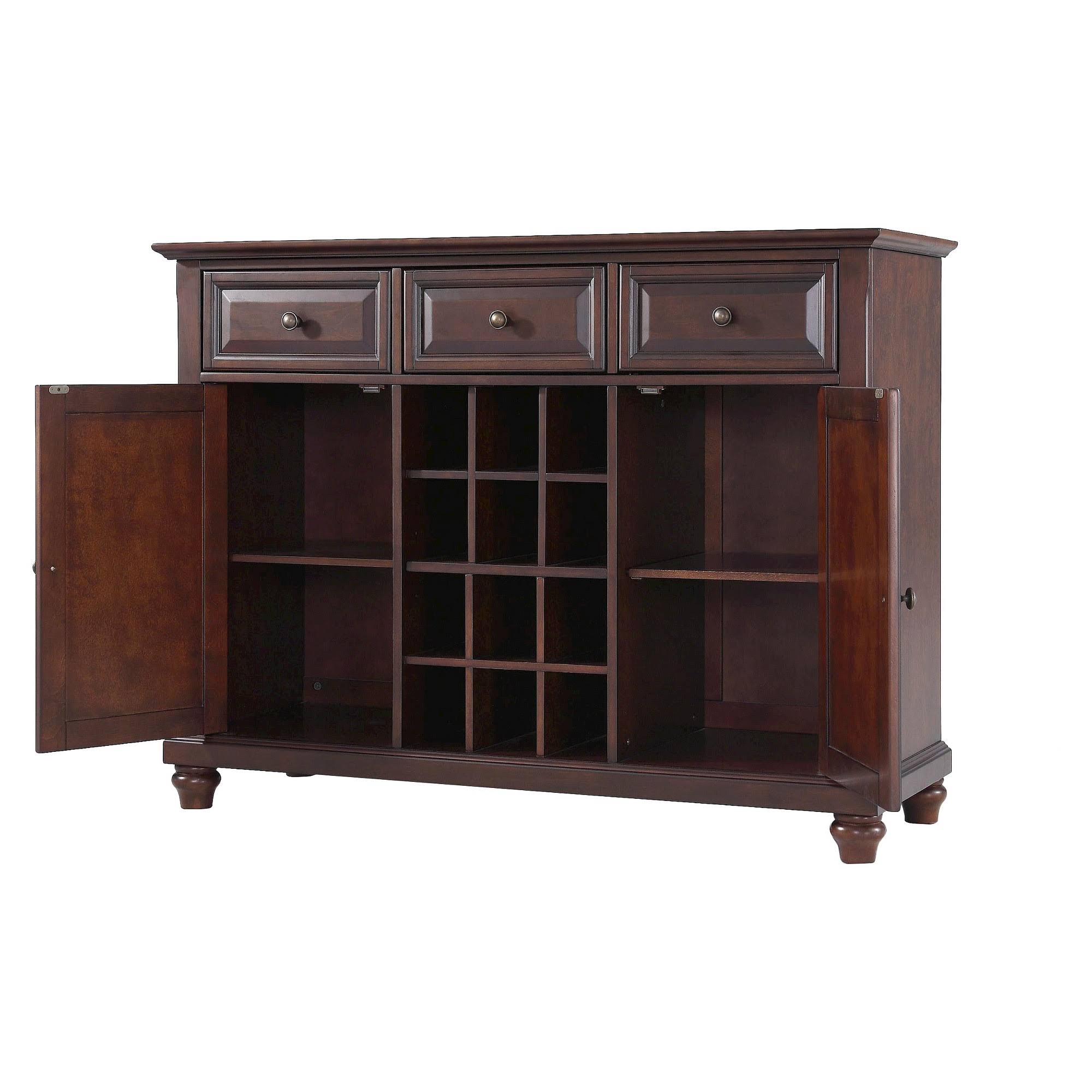 Cambridge Buffet Server / Sideboard Cabinet in Vintage Mahogany