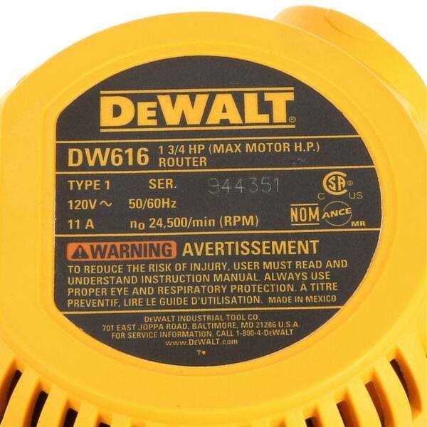 Dewalt DW616PK 1-3/4 HP Fixed Base Plunge Router Combo Kit - Shop Hardware Tools Online Store