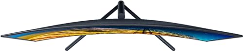 SAMSUNG 32" UR59 Series ViewFinity Curved Monitor, 4K UHD (3840x2160), 60Hz, 4ms, Display Port, 3-Sided Frameless, Eye Saver Mode, HDMI