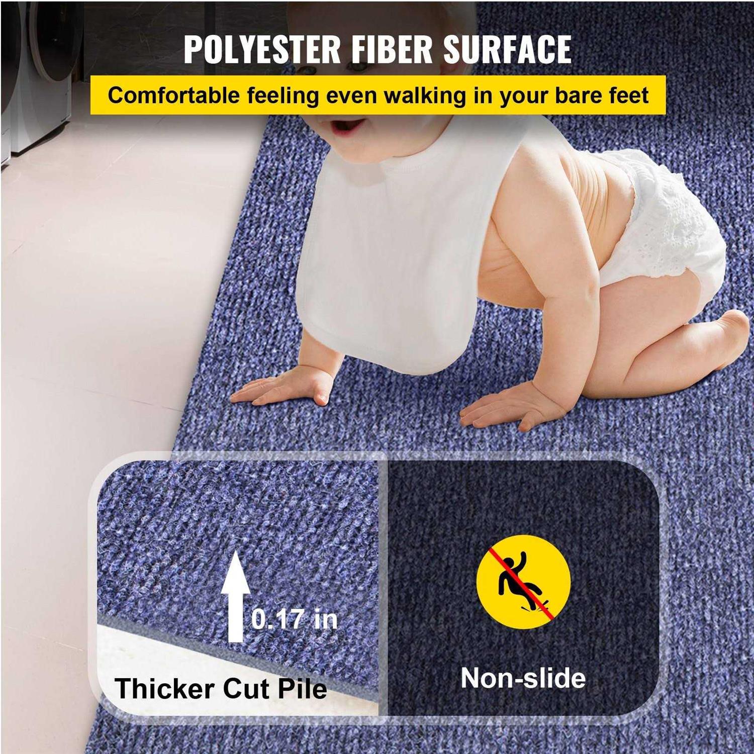 VEVOR Boat Carpet Marine Carpet Indoor Outdoor Carpet Rug - Shop Hardware Tools Online Store