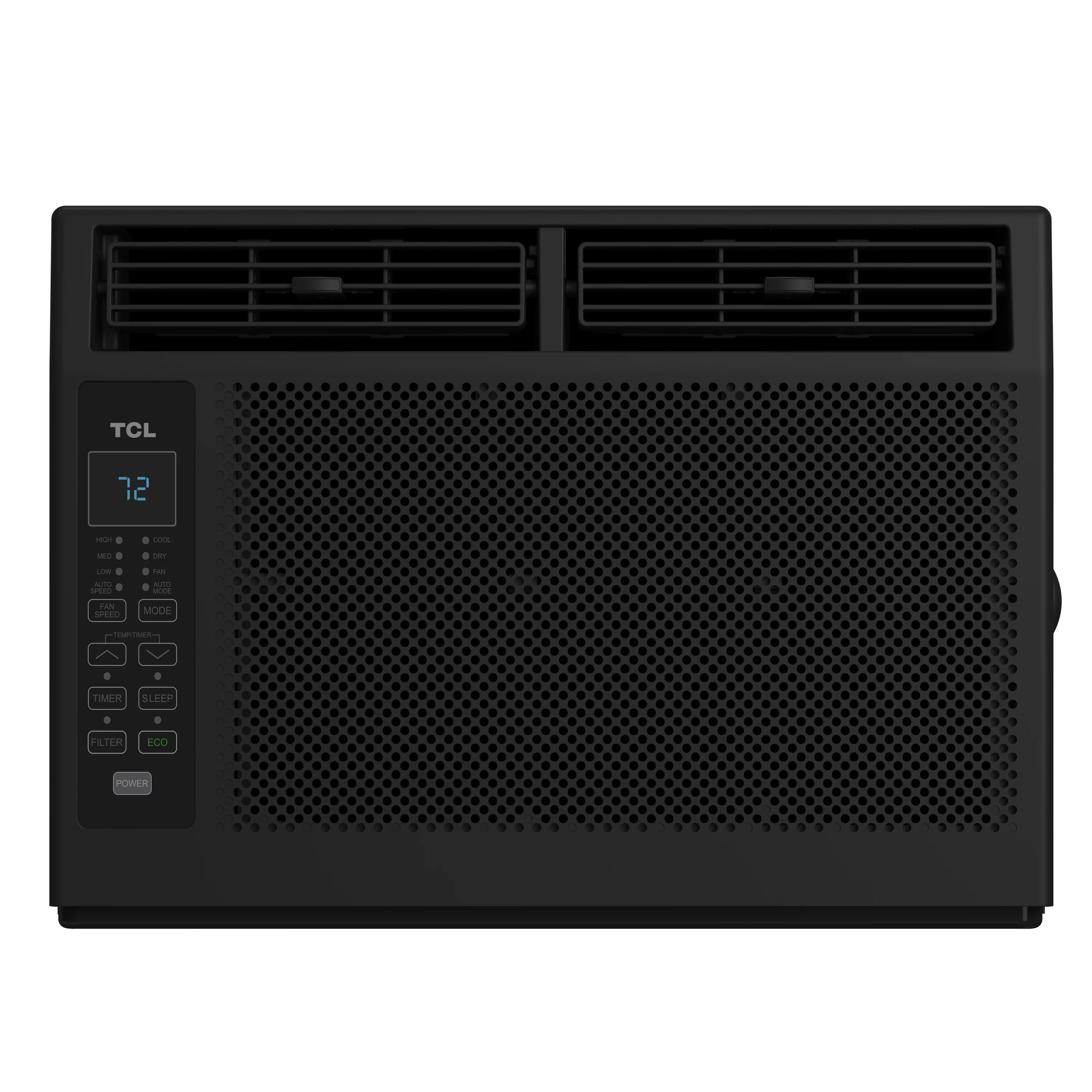 TCL 5,000 BTU Window Air Conditioner, 150 sq. ft., LED Display, Included Remote, Black, W5W3M-B