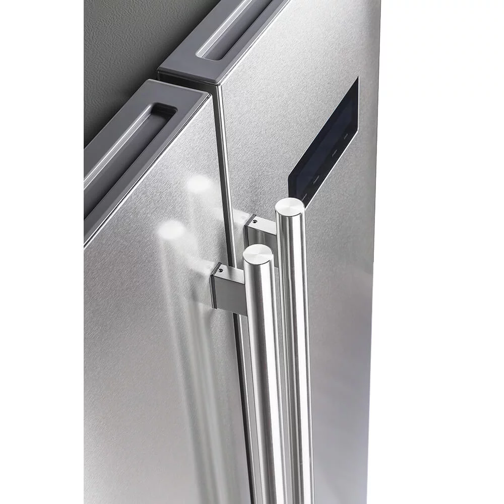 Forno FFRBI180533S 15.6 Cu. Ft. Salerno Stainless Side by Side Refrigerator