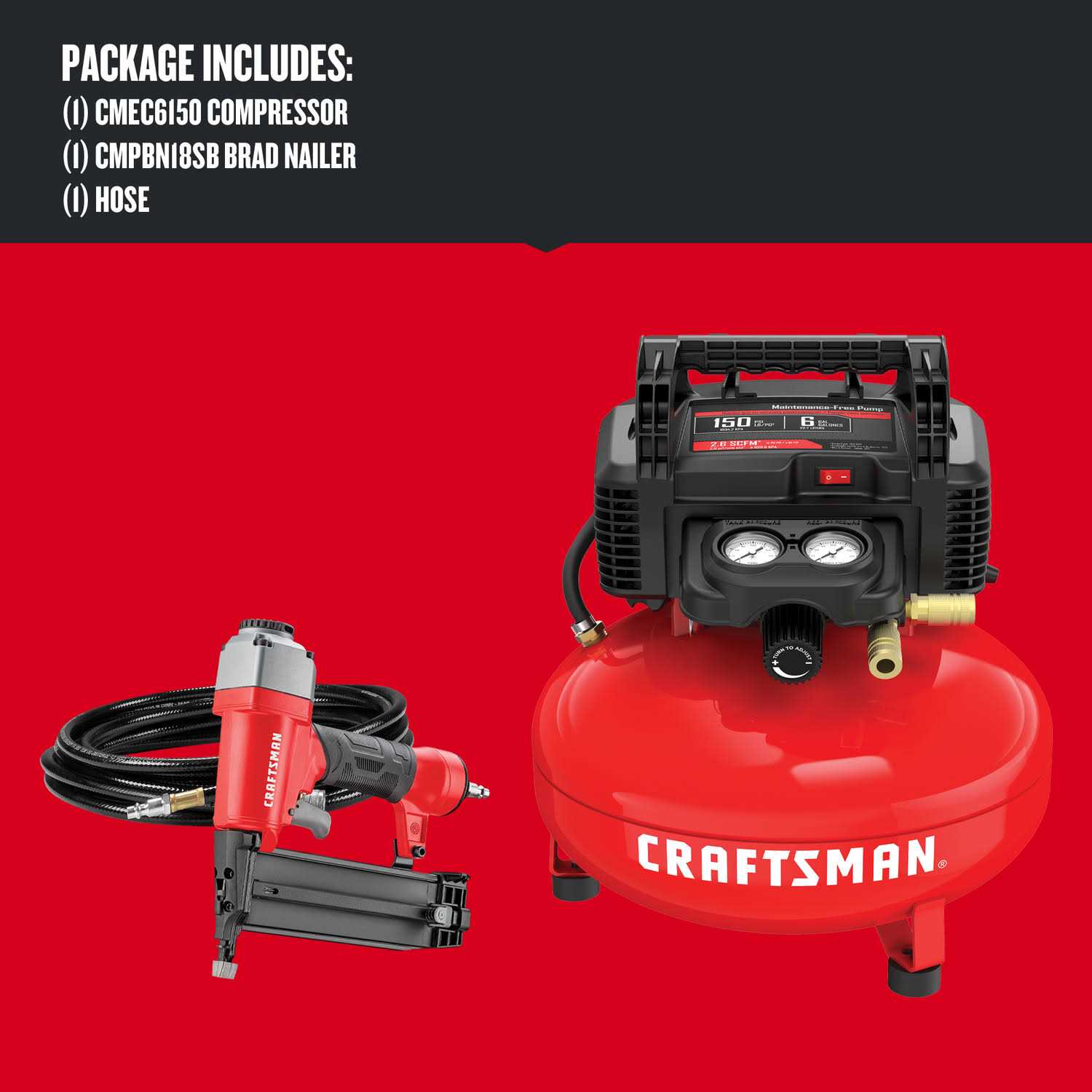 Craftsman Air Compressor Combo Kit - Shop Hardware Tools Online Store