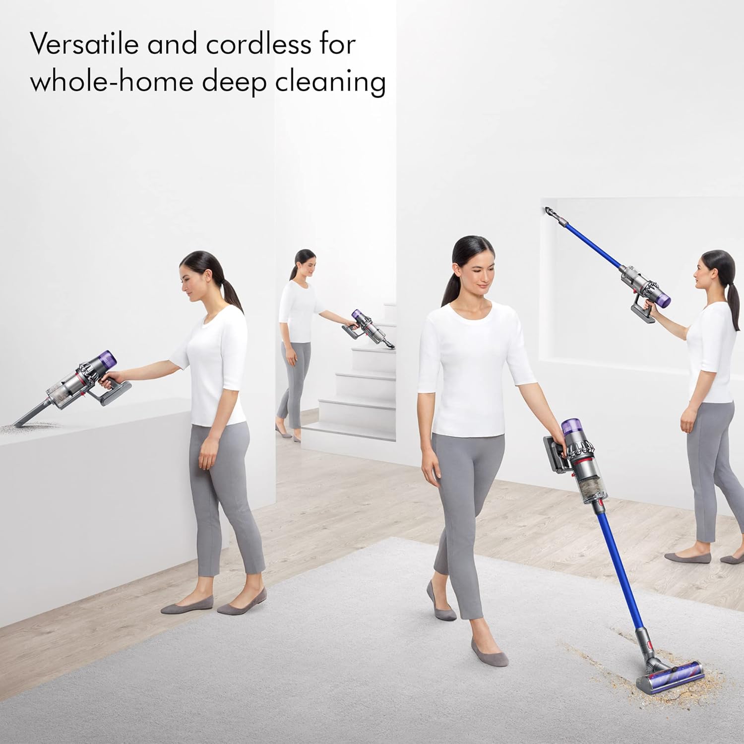 Dyson V11 Cordless Vacuum Cleaner, Nickel/Blue (Renewed)