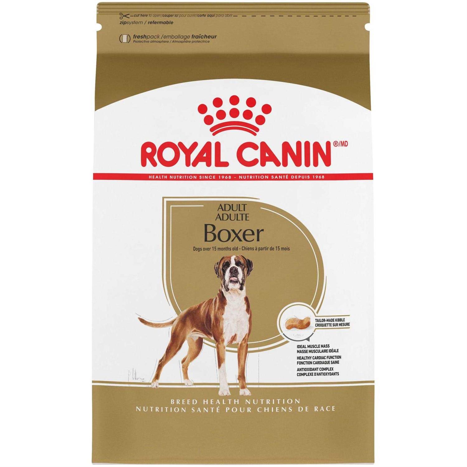 Royal Canin Breed Health Nutrition Boxer Adult Dry Dog Food - Pet Supplies online store