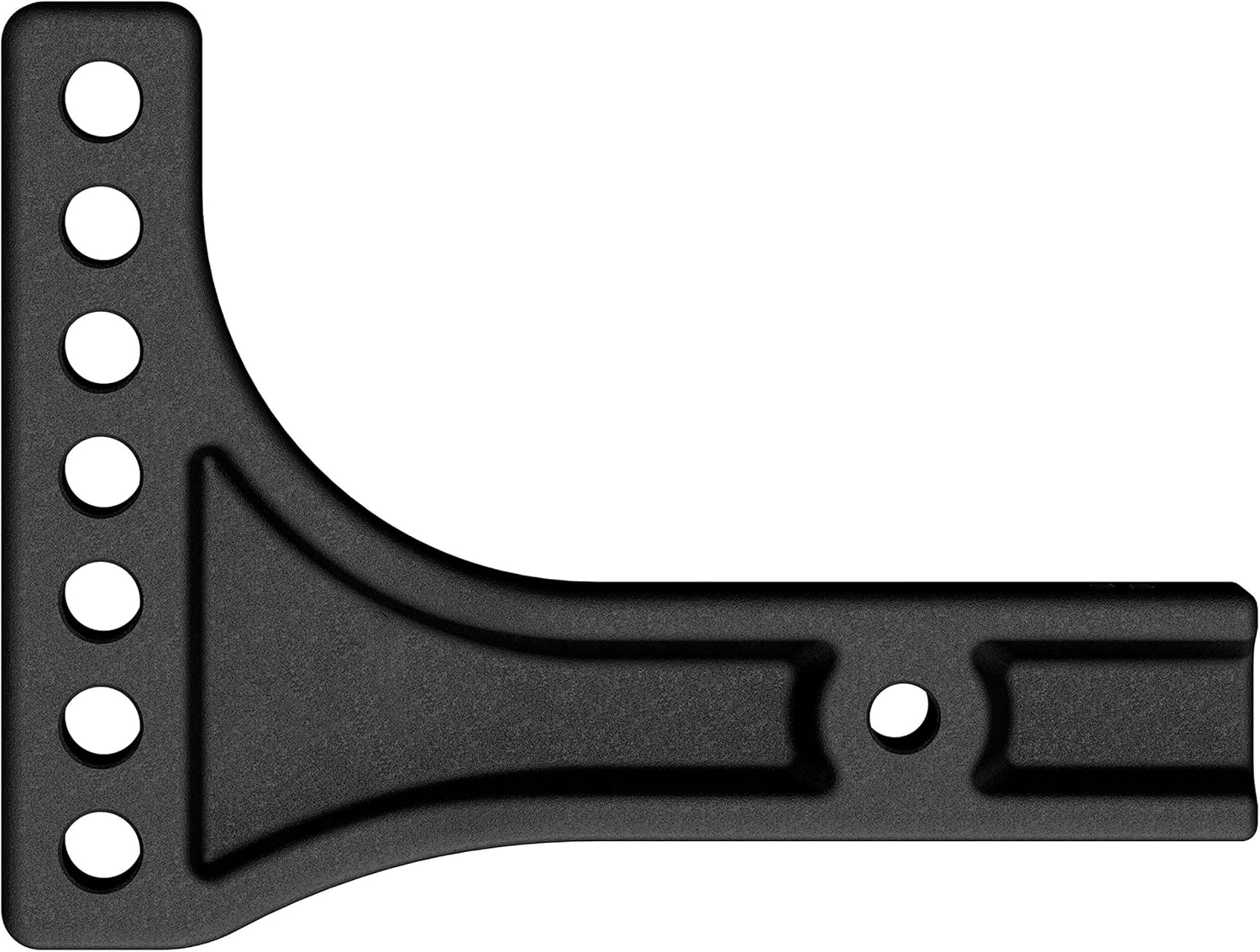 CURT 17131 Replacement Weight Distribution Hitch Shank, 2-1/2-Inch Receiver, 2-Inch Drop, 6-Inch Rise , Black