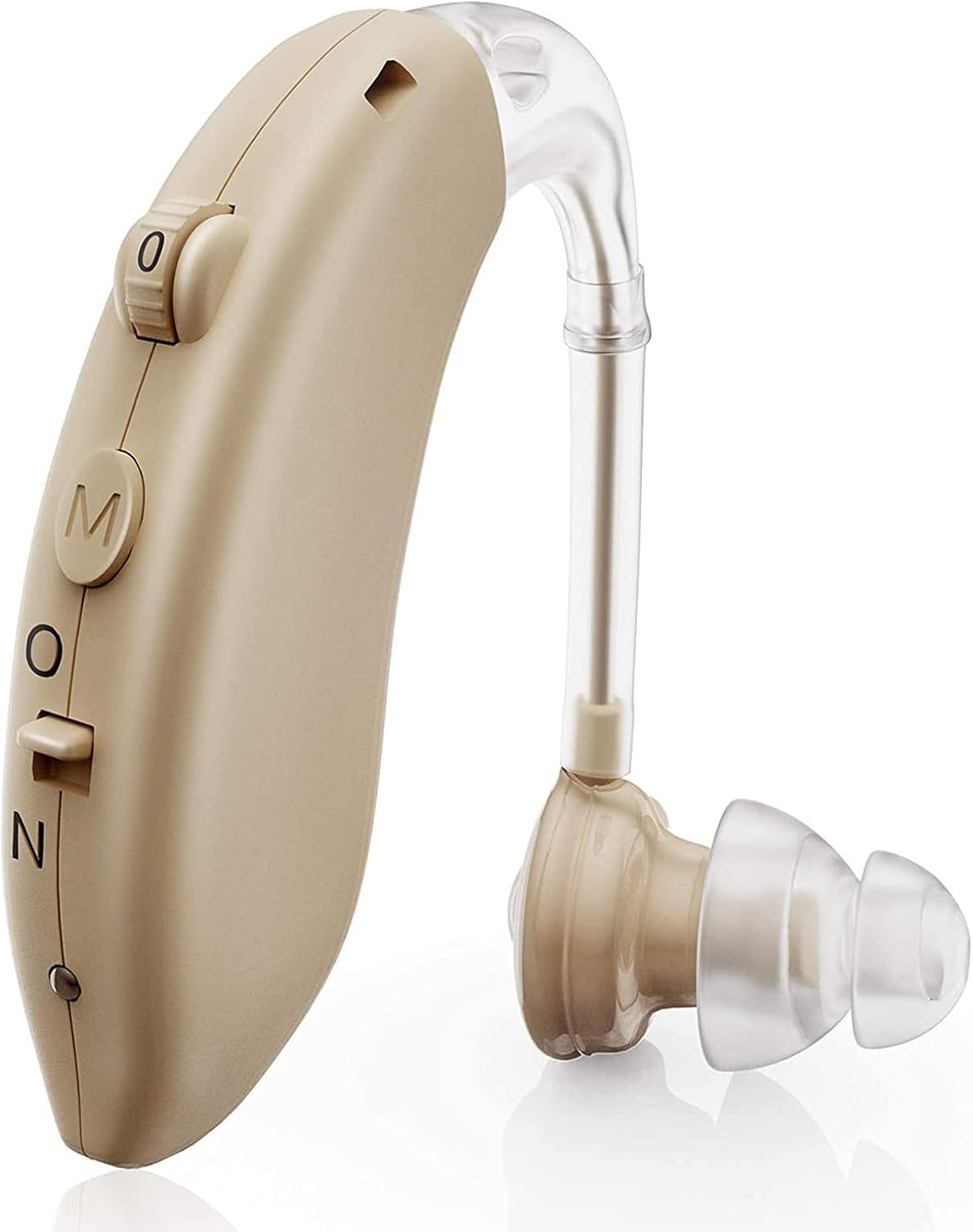 Hearing Aid, Hearing Aid for Seniors Rechargeable Hearing Amplifier with Noise Cancelling for Adults Hearing Loss Digital Ear Hearing Assist Devices with Volume Control
