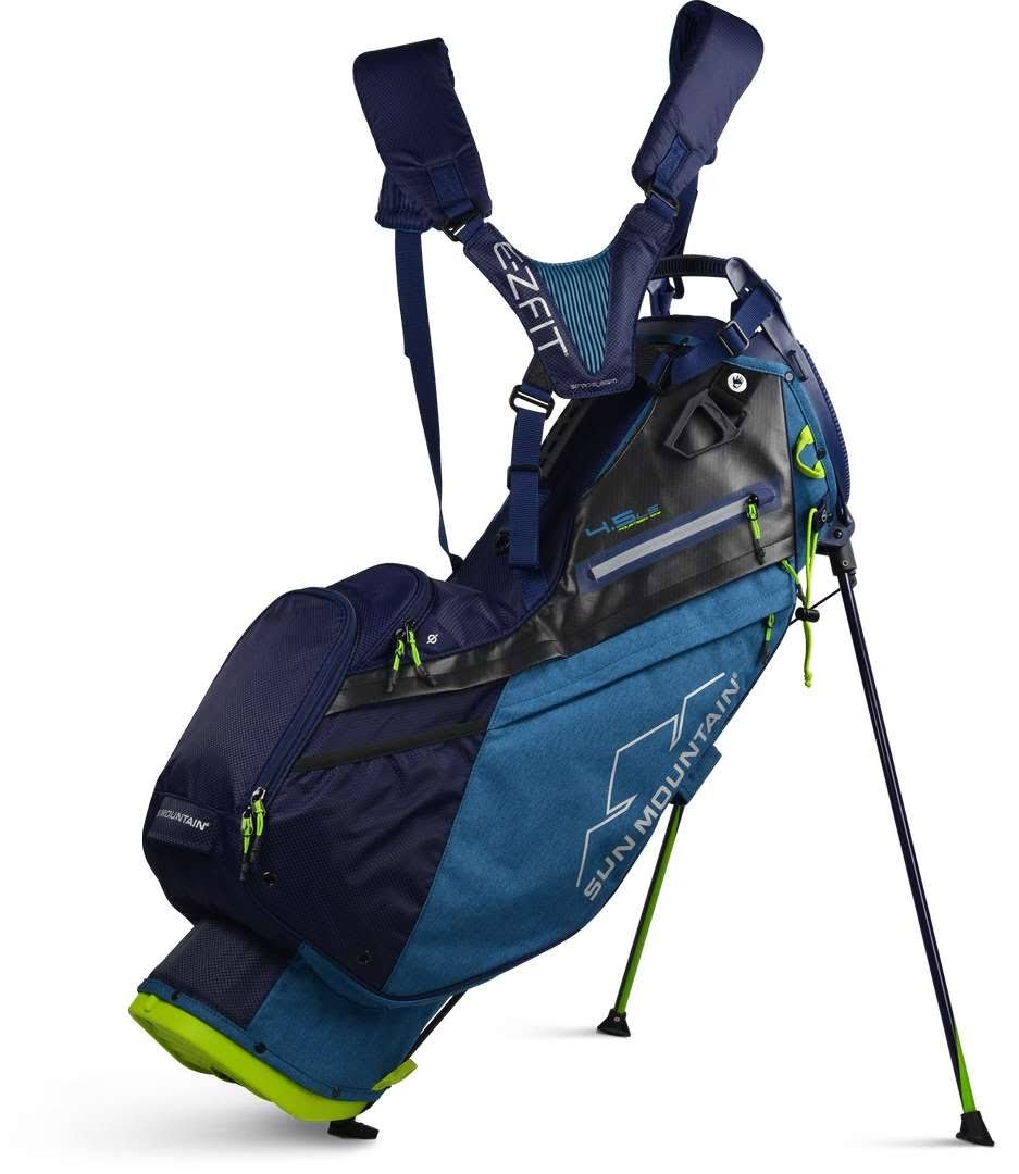 Sun Mountain 4.5 LS 14-Way Stand Bag - Carbon/Red