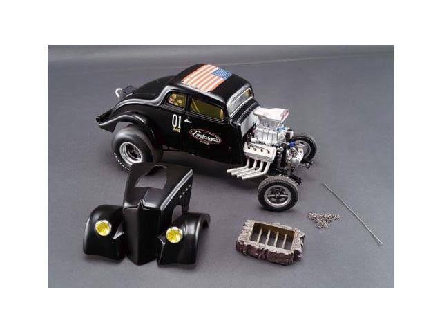 Pork Chop&s 1933 Willys Gasser Jailbreak Limited Edition to 960pcs 1/18 Diecast Car Model by Acme