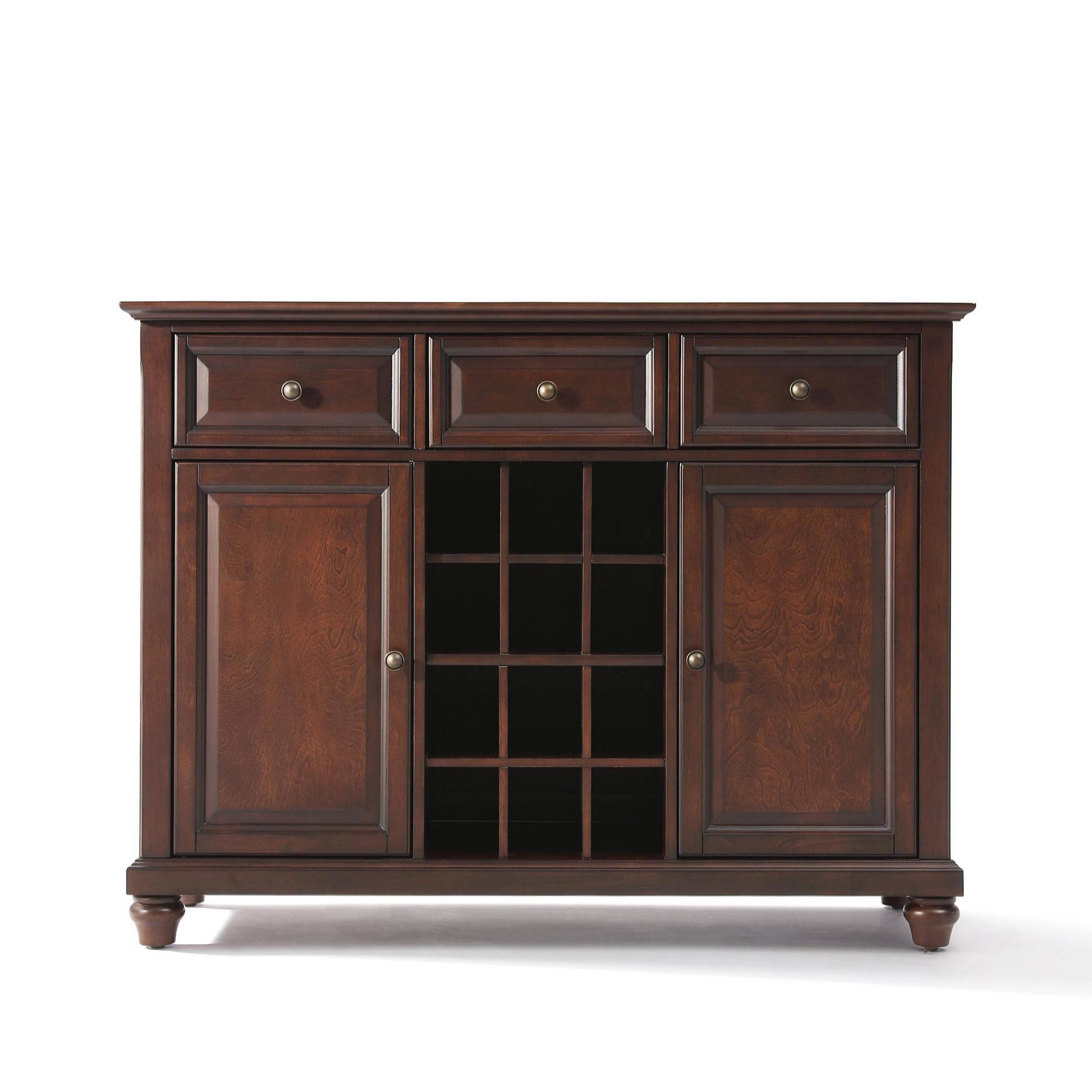 Cambridge Buffet Server / Sideboard Cabinet in Vintage Mahogany