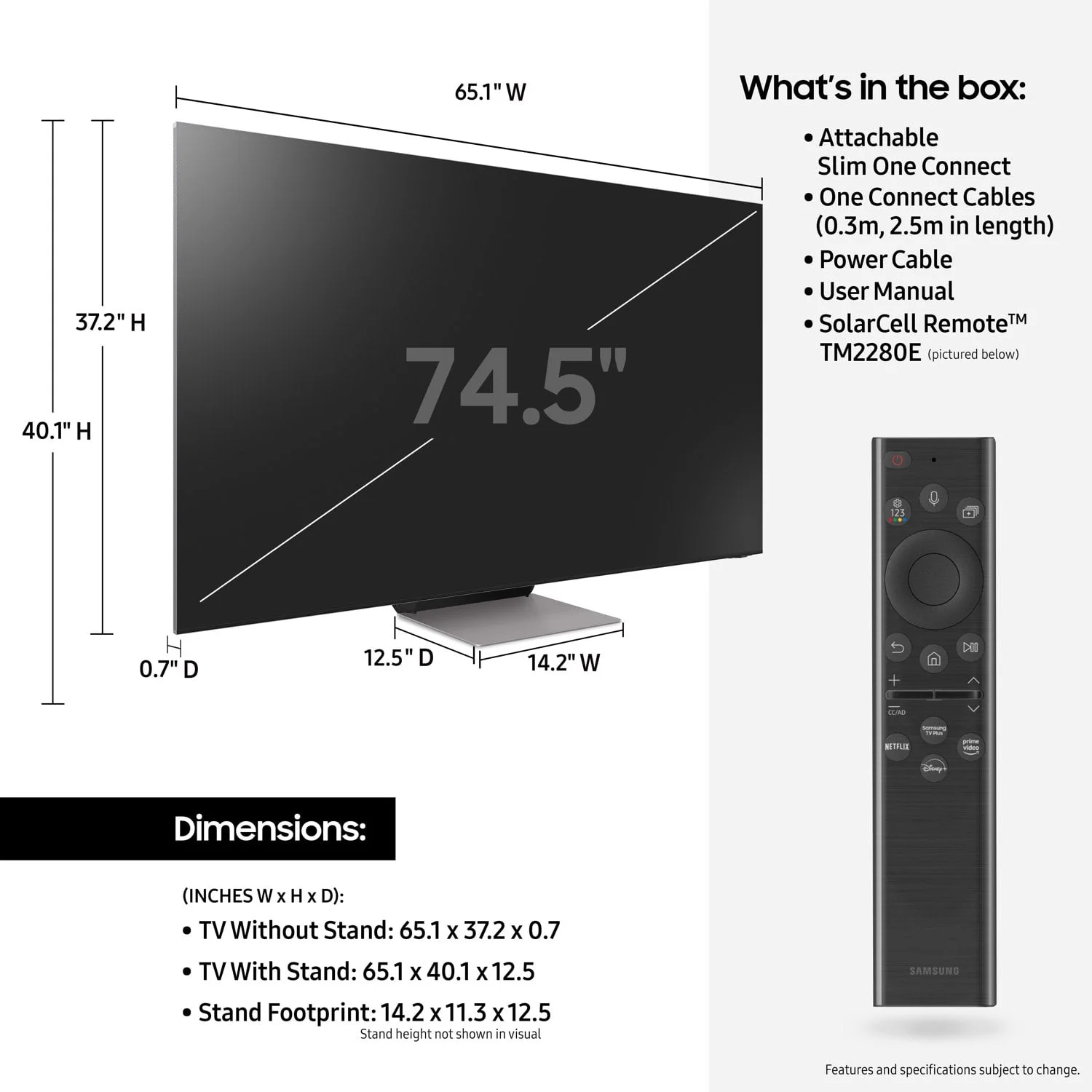 SAMSUNG 75" Class QN900B Neo QLED 8K Smart TV QN75QN900BFXZA 2022