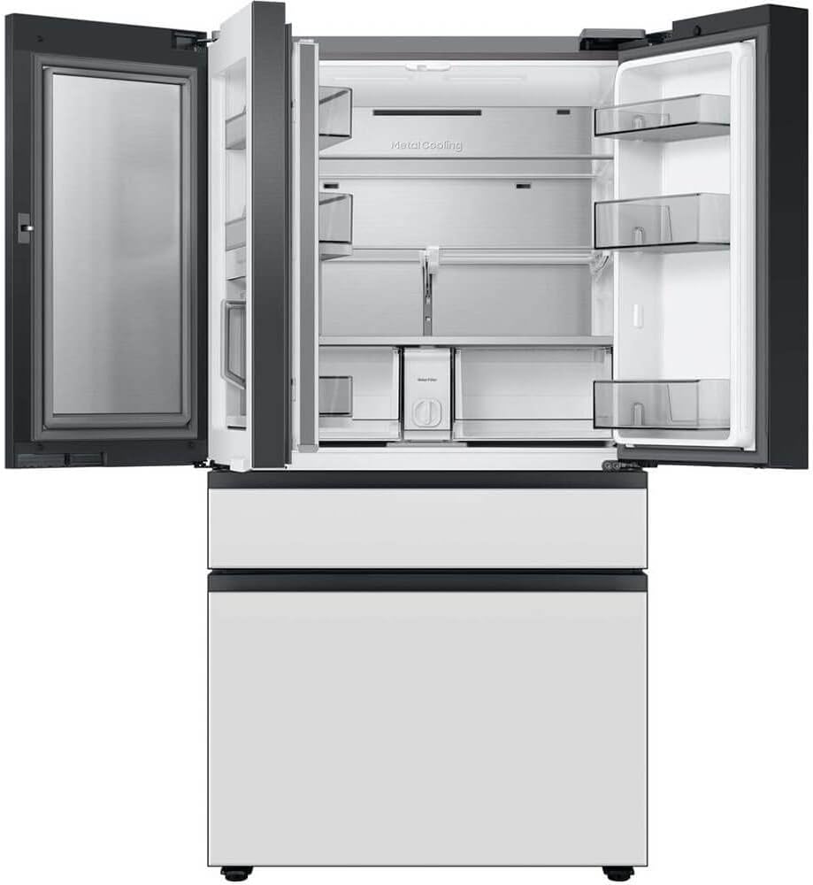 SAMSUNG RF29BB8600AP 28.8 Cu. Ft. Bespoke Smart 4-Door French Door Refrigerator - Panel Ready