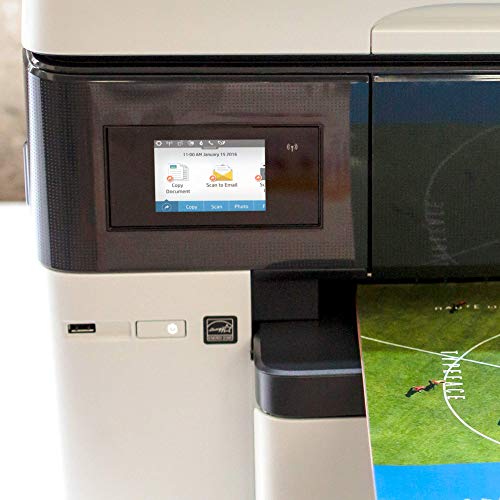 HP OfficeJet Pro 9730e Wide-Format Wireless All-in-One Color Inkjet Printer, Print, scan, Copy up to 11x17', ADF, Duplex Printing Best-for-Office, 3 Month Instant Ink Trial Included (537P6A)