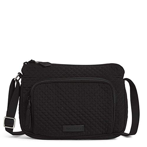 Vera Bradley Women's Microfiber Little Hipster Crossbody Purse with RFID Protection