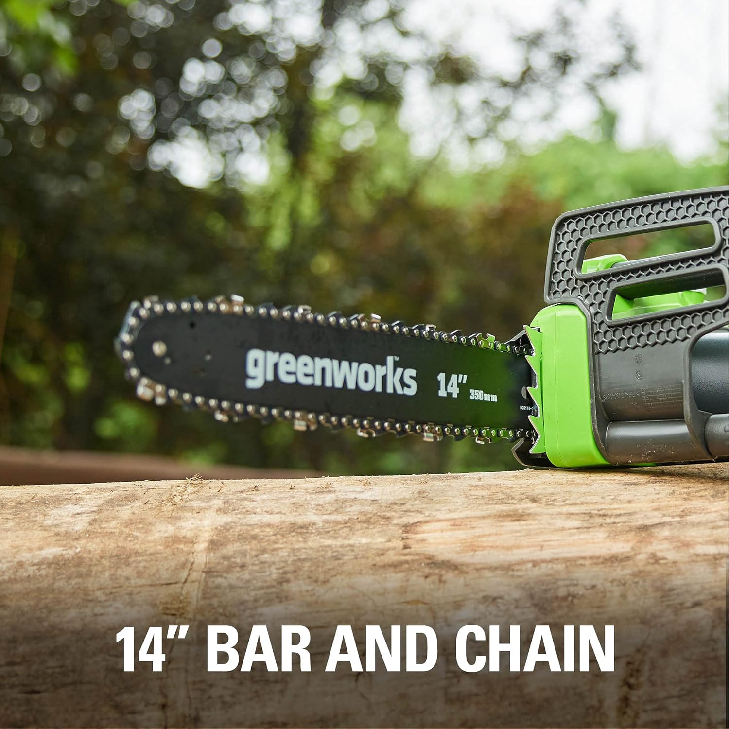 Greenworks 10.5 Amp 14-Inch Corded Chainsaw 20222 Pack of 2
