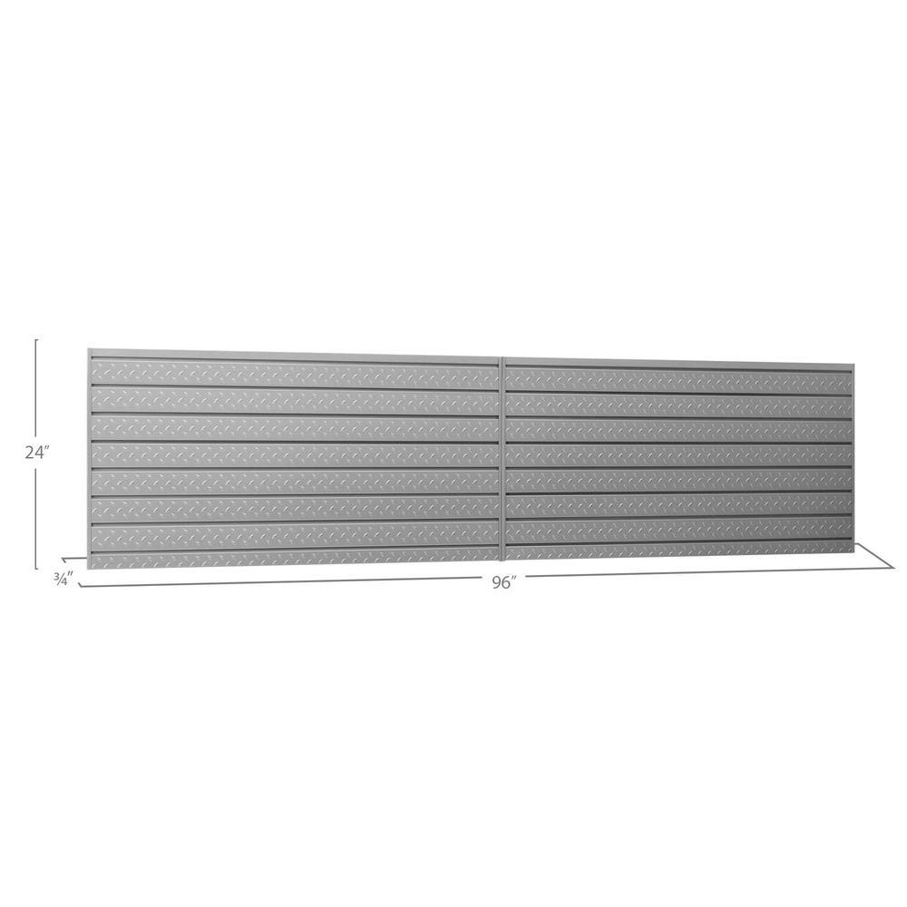 NewAge Products 51744 Pro Series 16 sq.ft. Steel Slatwall