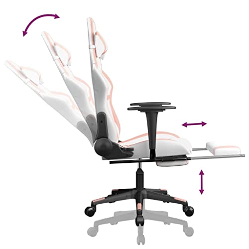 Gaming Chair, Reclining Office Desk Chair, Video Game Chairs,Ergonomic Racing Computer Chair, Gaming Chair with Footrest Black and Camouflage Faux Leather