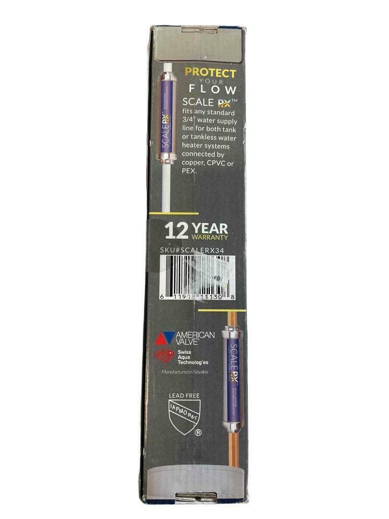 ScaleRX Water Heater Descaler and Scale Prevention System