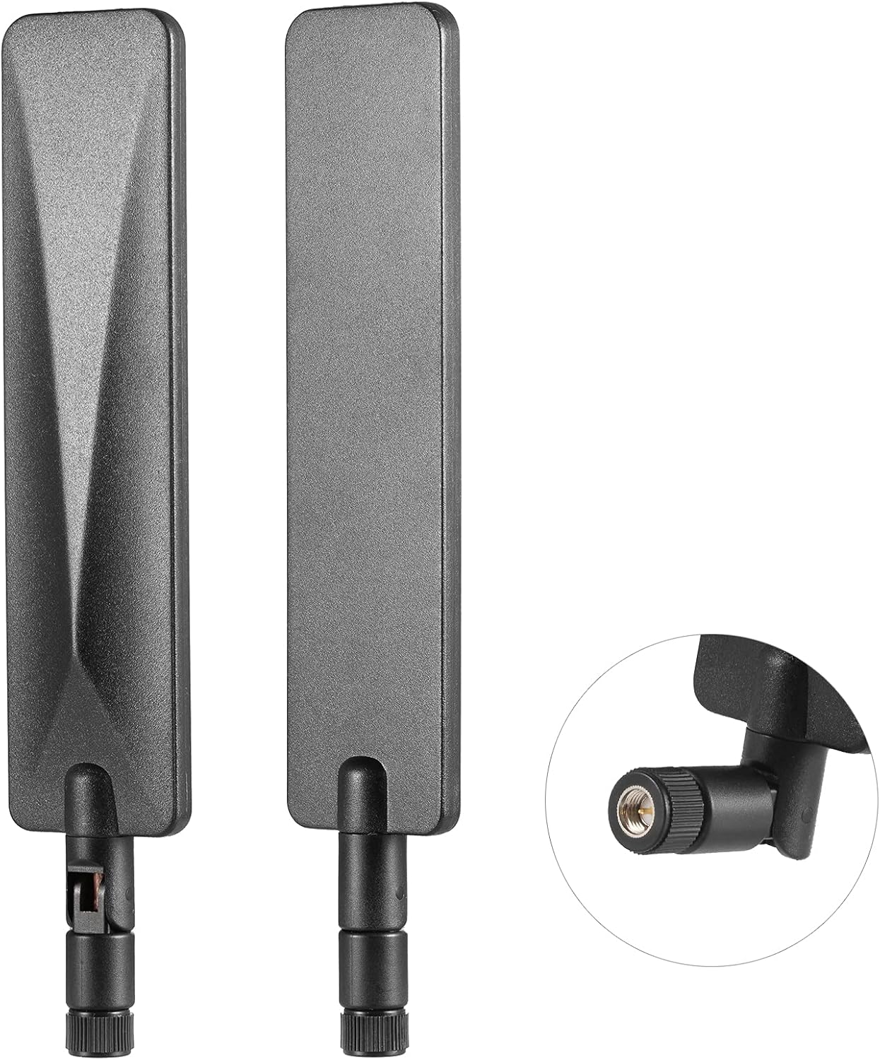 4G LTE 9dBi SMA Male Cellular Dipole Antenna Compatible with 3G 4G LTE Wireless CPE Router Verizon Access Point Hotspot Cellular Gateway Industrial IoT Router Trail Camera（2-Pack）, Eifagur
