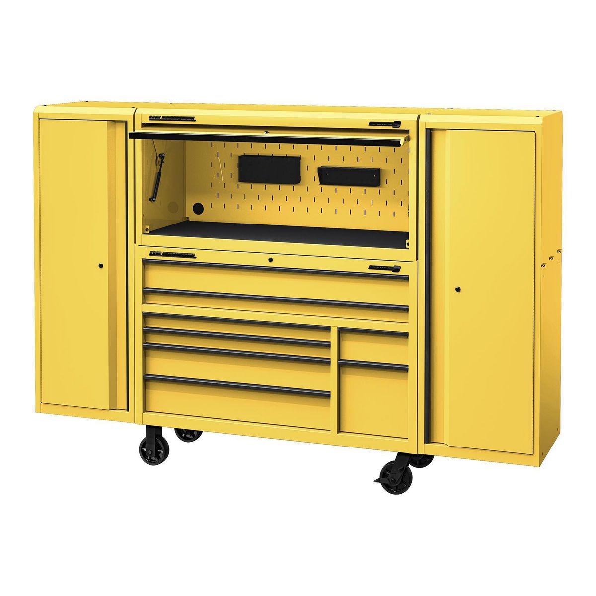 U.S. GENERAL 22 in. End Locker, Series 3, Blue