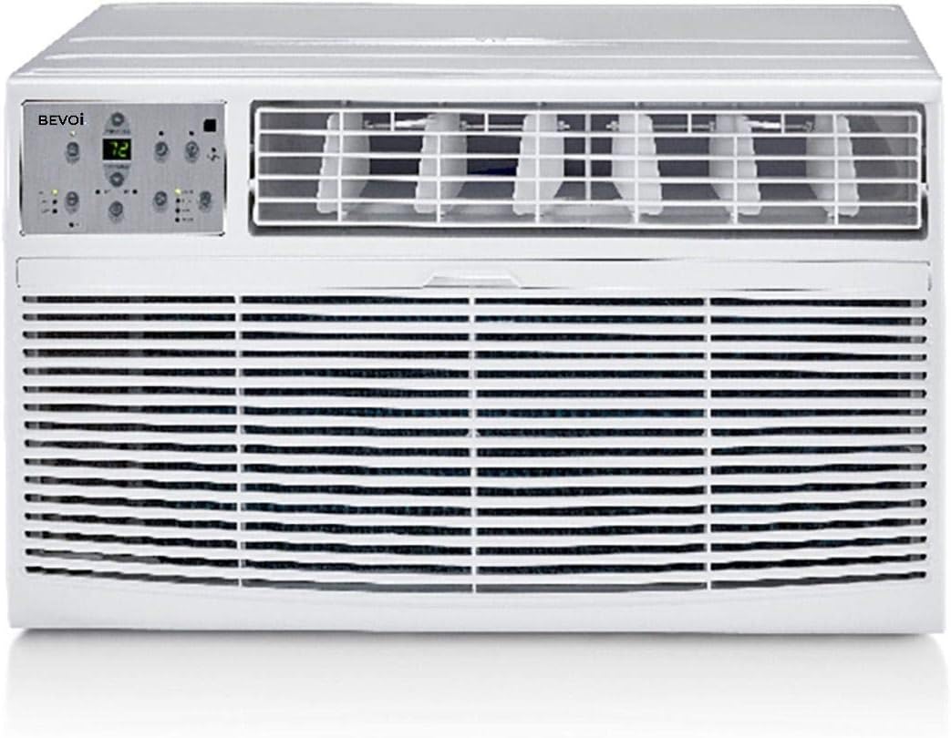 BEVTTW122H 12,000 BTU Through The Wall Heat and Cool Air Conditioner 220V