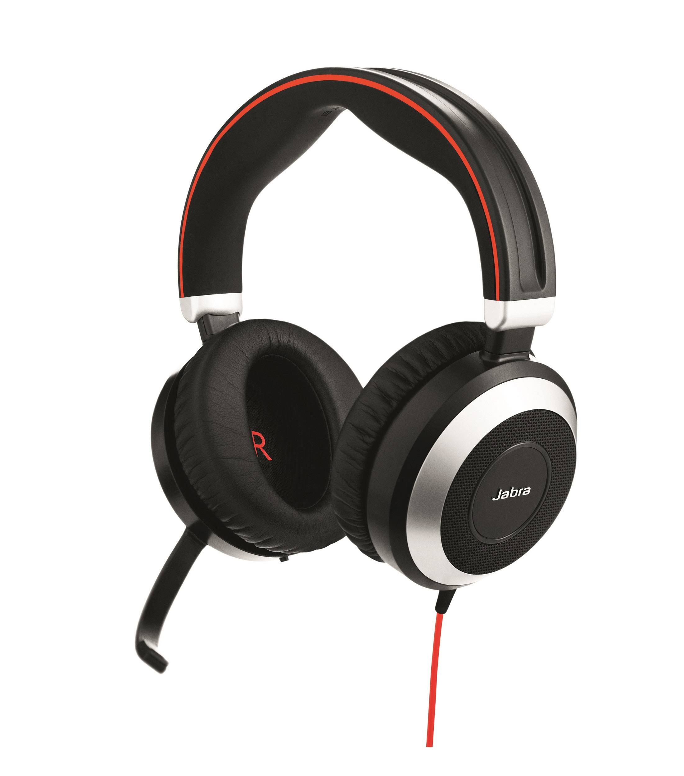 Jabra Evolve 80 Replacement Over-Ear Headset - Noise-Canceling