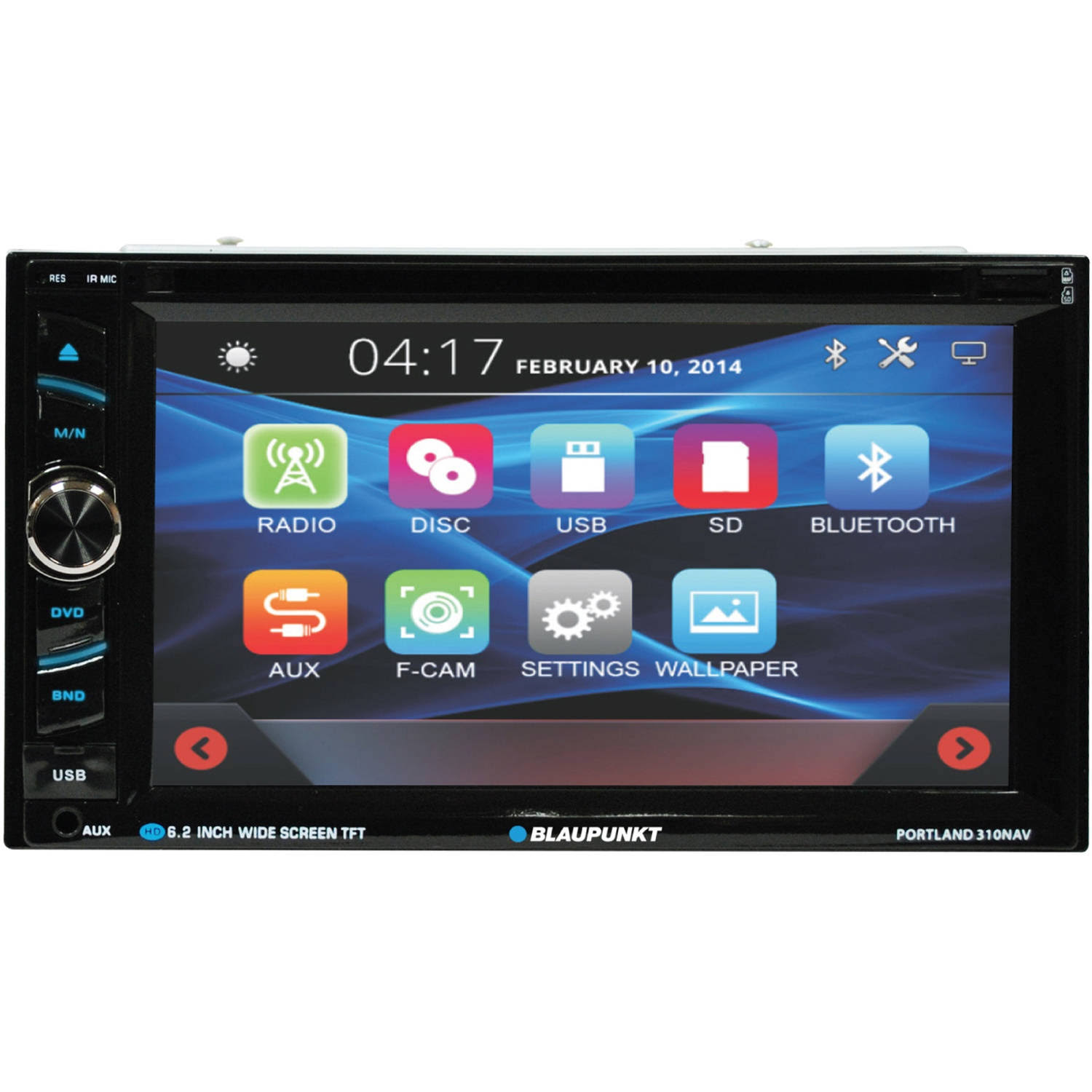 Blaupunkt 6.2x22 Dash Touch Screen Navigation Receiver