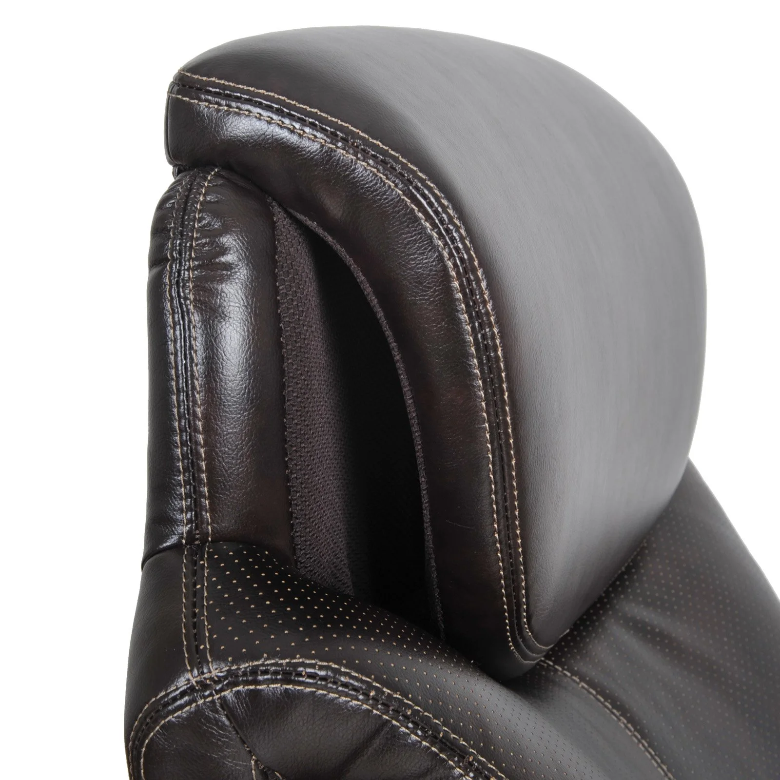 Serta Dayton Big and Tall Executive Office Chair with AIR Technology Brown