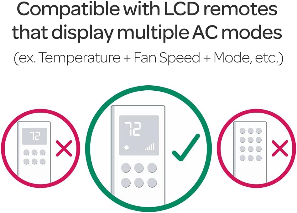 Mysa Smart Thermostat for Mini-Split AC/Heat Pumps | Smart Controller Replaces Remote | Easy Setup | Use w/HomeKit, Alexa, Google Home | Wi-Fi Programmable | Remote Control with Free App