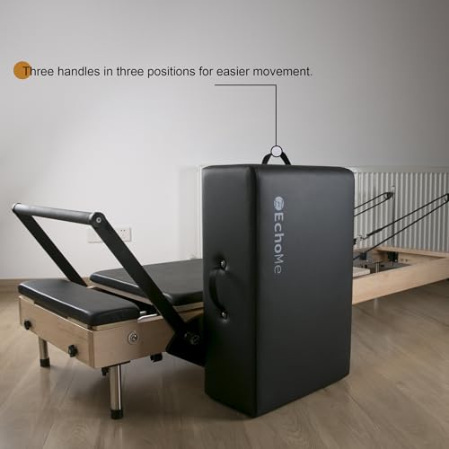 Pilates Reformer Sitting Box, Pilates Reformer Accessory for Exercises