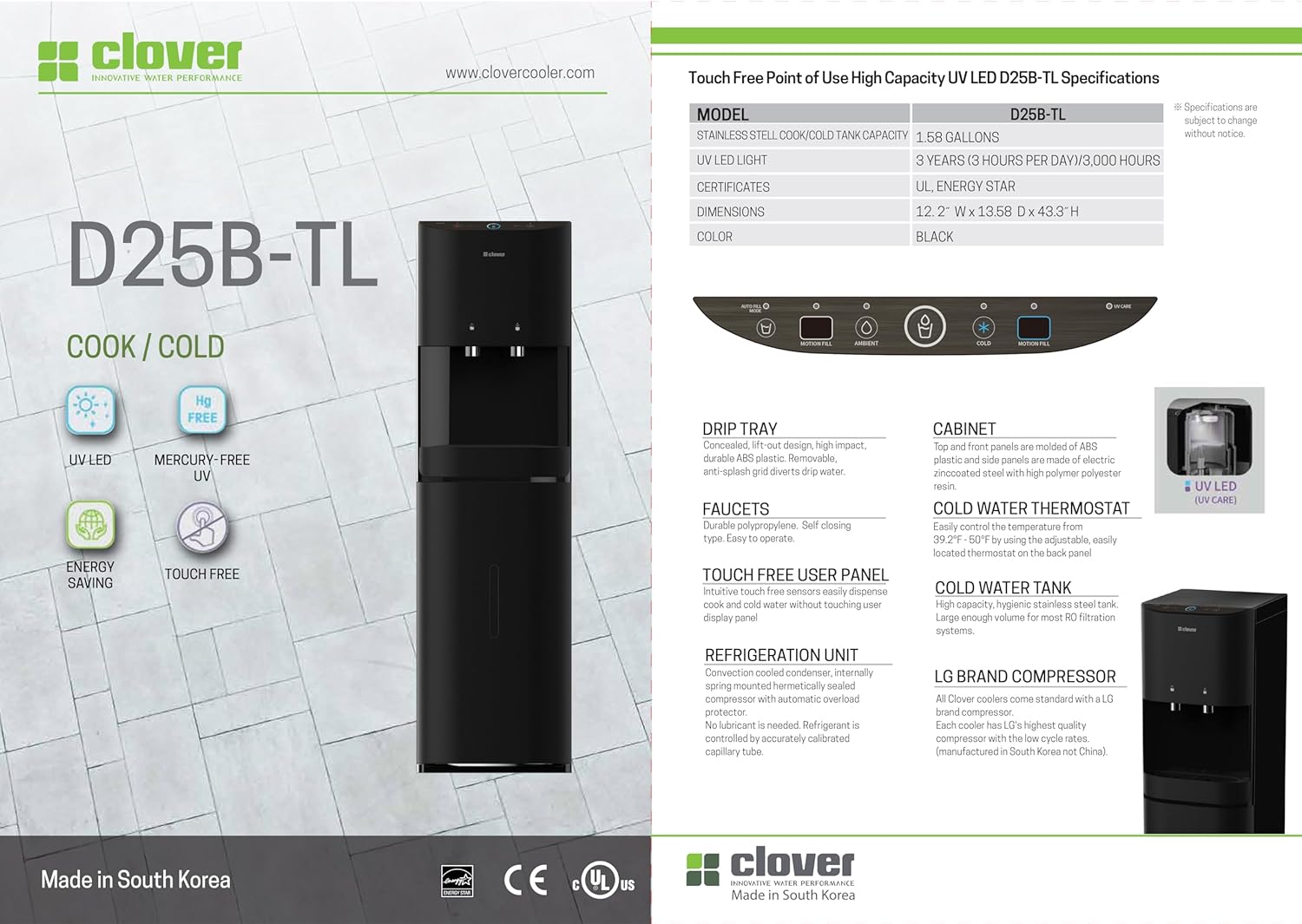 Intoducing The ICON”, Point of Use TOUCHLESS, High-Capacity, Self Cleaning, Bottleless, Water Cooler purifier Dispenser.