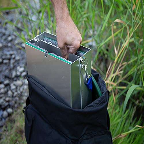 ASR Outdoor Deluxe 50" Folding Sluice Box with Backpack Gold Prospecting Kit