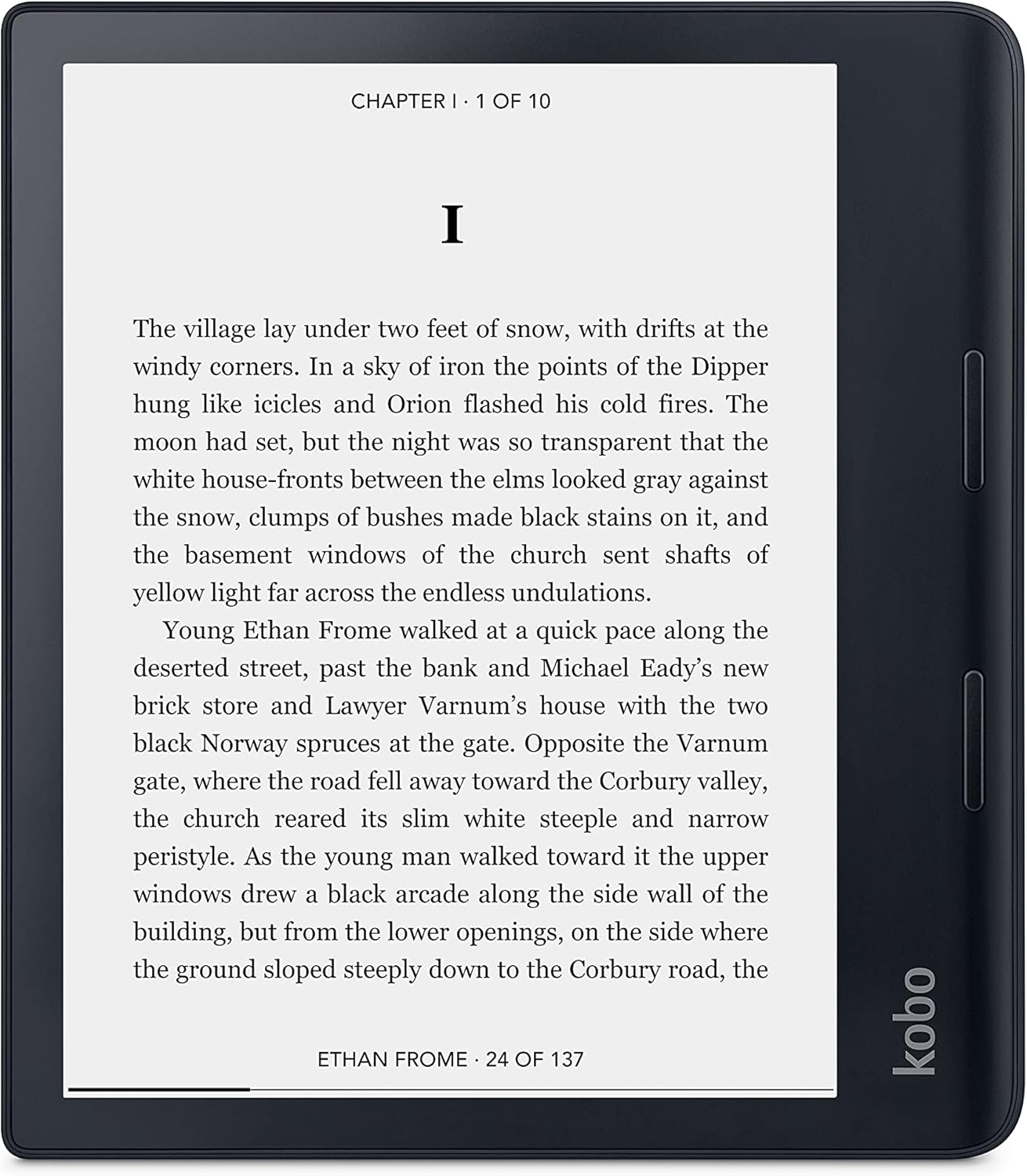 Kobo Sage | eReader | 8�?HD Glare Free Touchscreen | Waterproof | Adjustable Brightness and Color Temperature | Blue Light Reduction | Bluetooth | WiFi | 32GB of Storage | Carta E Ink Technology