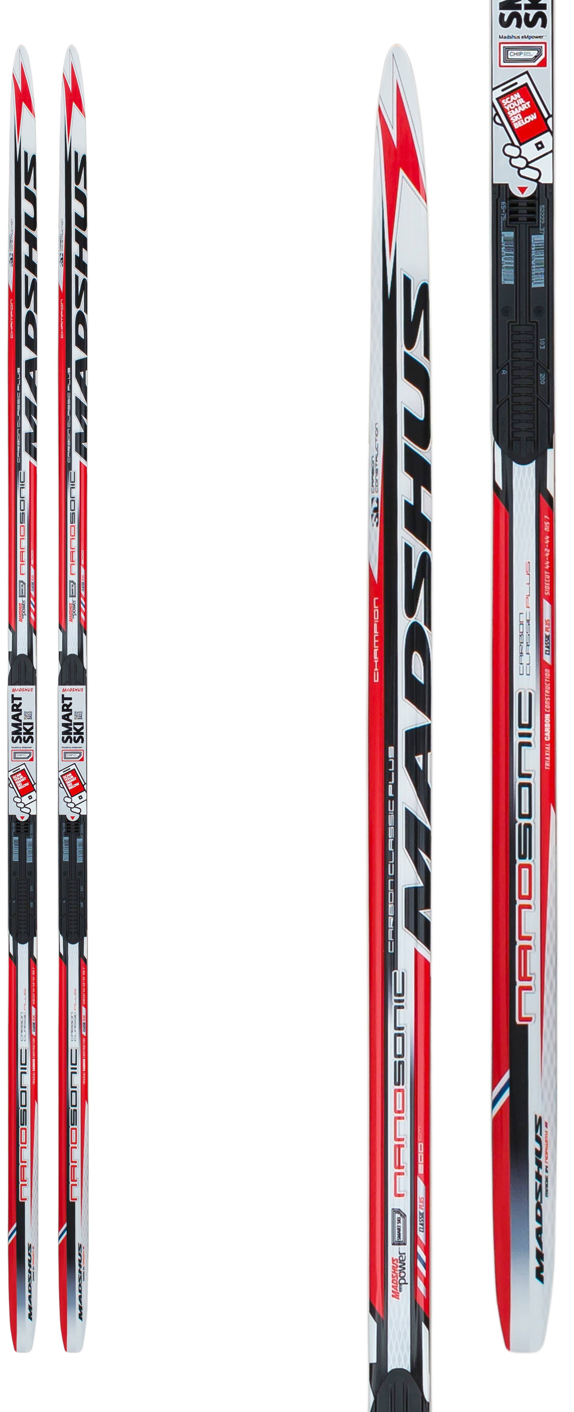 Madshus Nanosonic Carbon Classic Plus XC Skis Mens