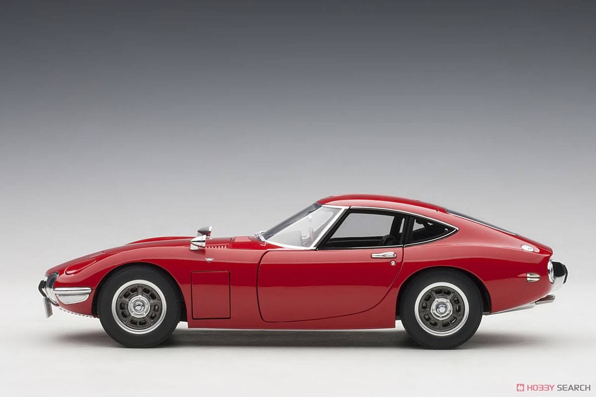 Toyota 2000GT Coupe Red 1/18 Model Car by AUTOart