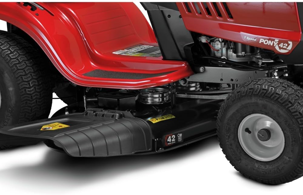 Troy-Bilt 13AM77BSA23 Pony 42 500cc Riding Lawn Mower
