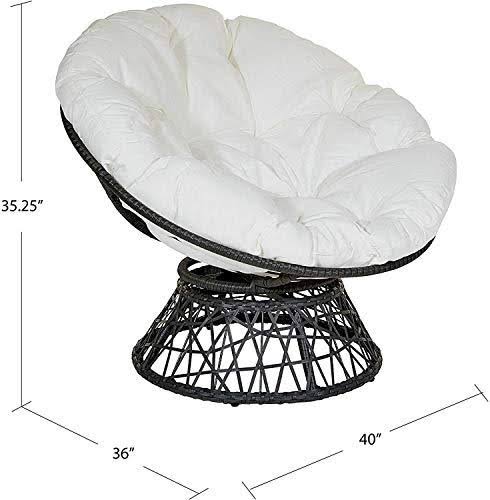 Osp Home Furnishings - Papasan Chair - Orange