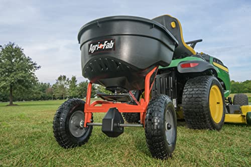 Brinly 10 cu.ft. 650lb Heavy Duty Tow-Behind Poly Utility Cart & Dump Trailer with Magnetic Hitch Pin & Compression Molded Bed